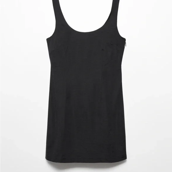 Mango Black Sleeveless Dress - Picture 4 of 8